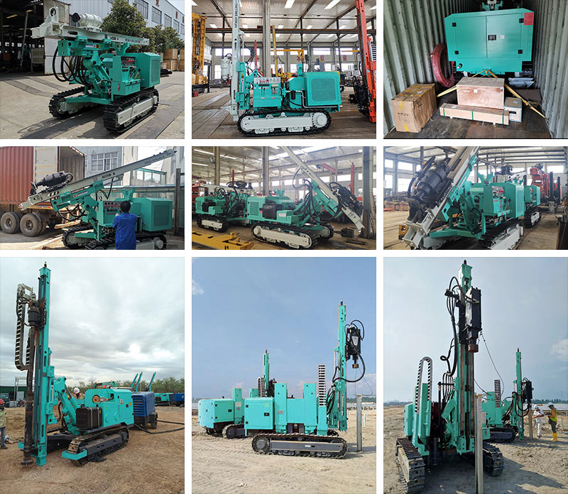 hf385y photovoltaic drilling rig a